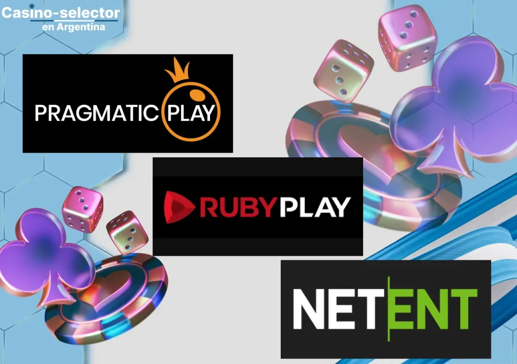 Proveedores de software más populares presentes en el mercado local.